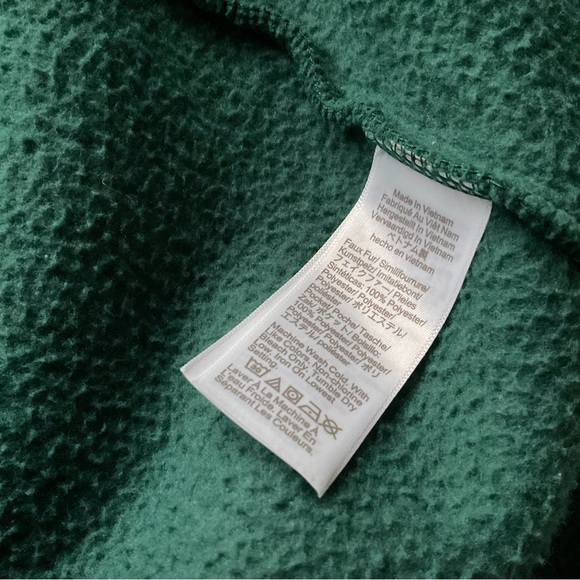 J Crew Woven sherpa zip-up - Picture 5 of 6
